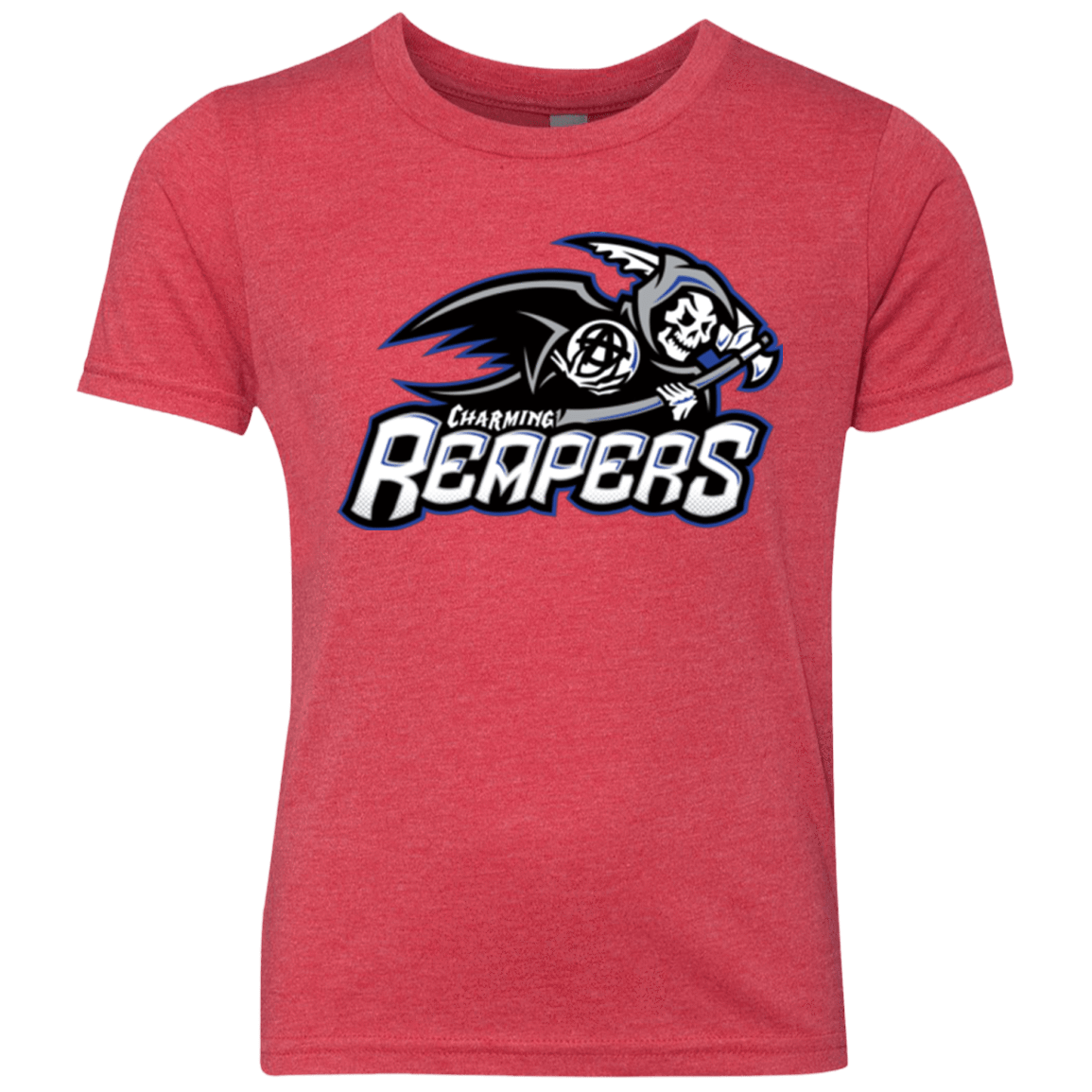 T-Shirts Vintage Red / YXS Charming Reapers Youth Triblend T-Shirt