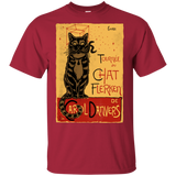 T-Shirts Cardinal / S Chat Flerken T-Shirt