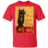 T-Shirts Red / S Chat Flerken T-Shirt