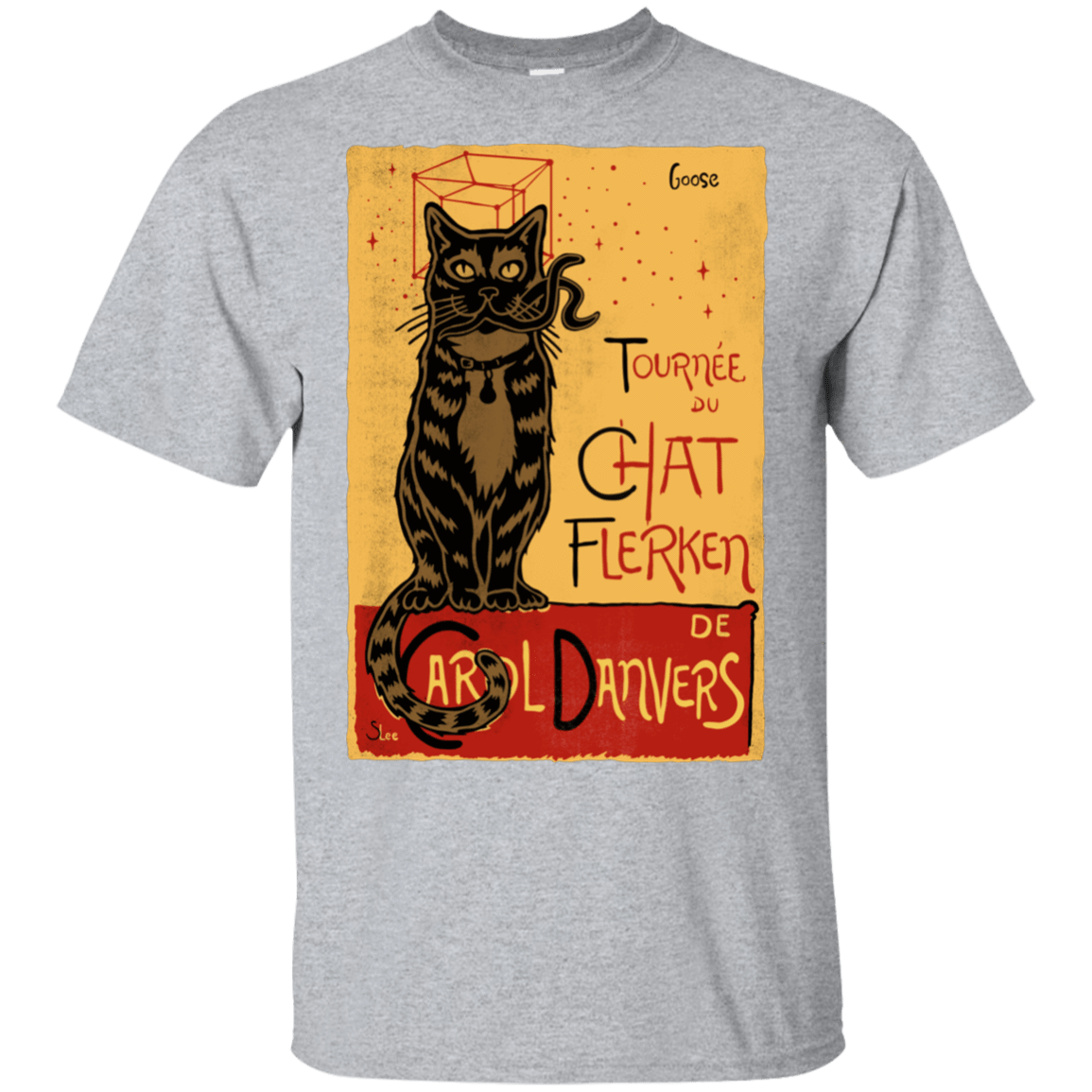 T-Shirts Sport Grey / S Chat Flerken T-Shirt