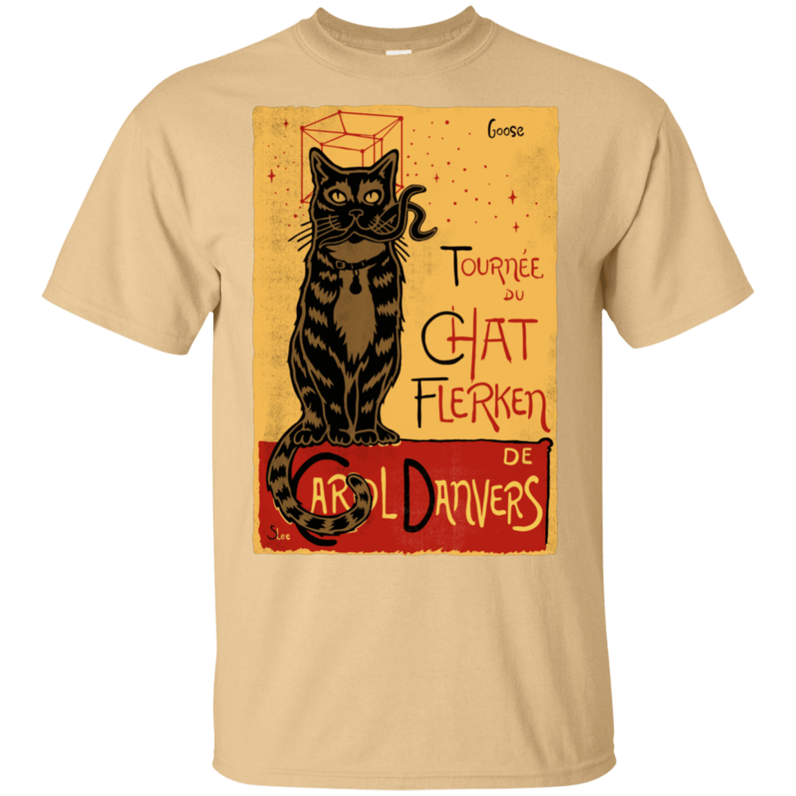 T-Shirts Vegas Gold / S Chat Flerken T-Shirt