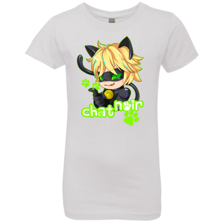 T-Shirts White / YXS Chat Noir Girls Premium T-Shirt