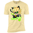 T-Shirts Banana Cream / X-Small Chat Noir Men's Premium T-Shirt