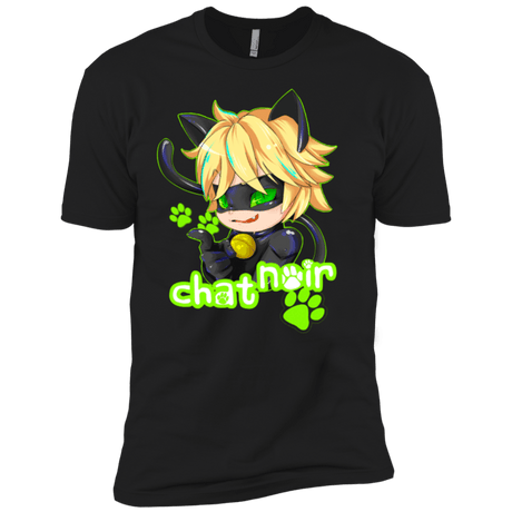 T-Shirts Black / X-Small Chat Noir Men's Premium T-Shirt