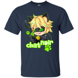 T-Shirts Navy / Small Chat Noir T-Shirt