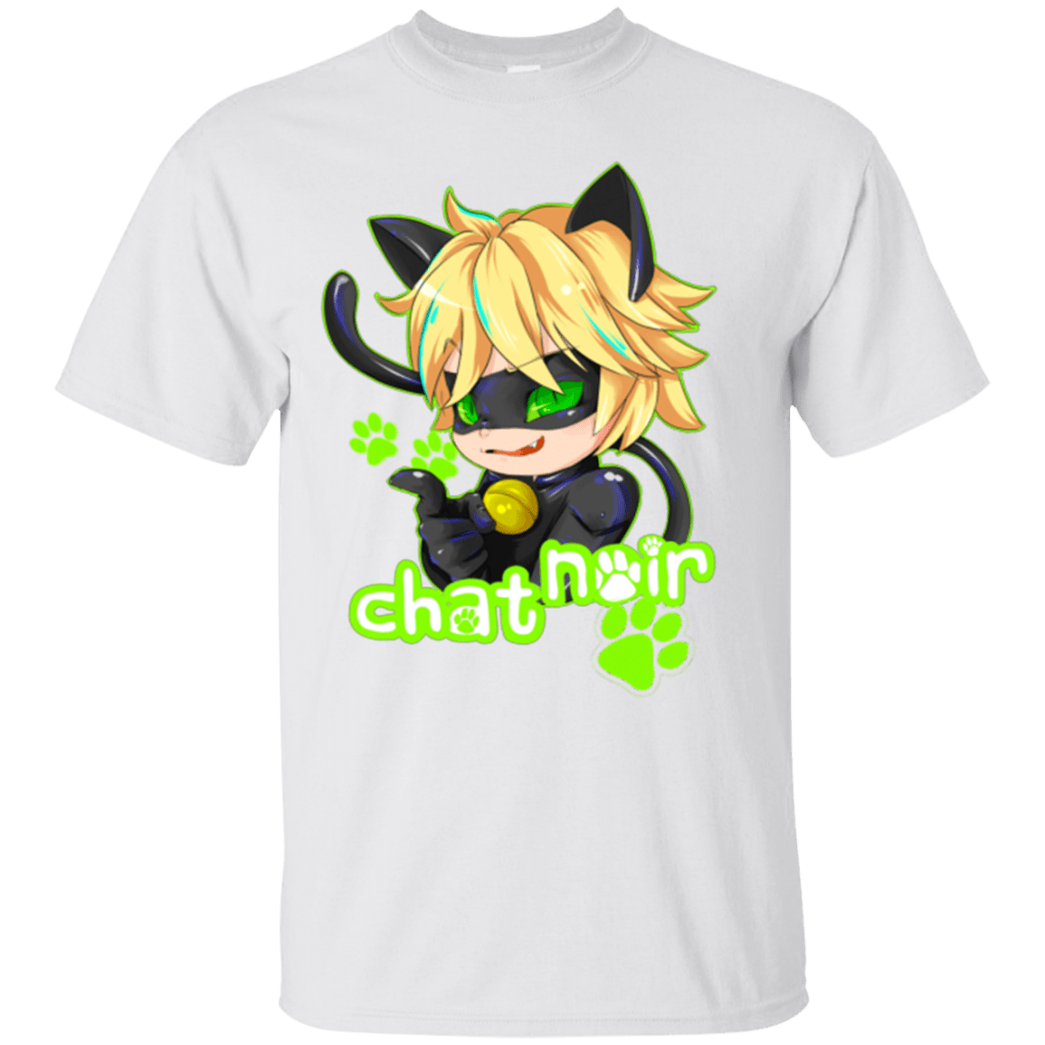 T-Shirts White / Small Chat Noir T-Shirt