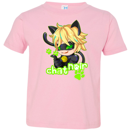 T-Shirts Pink / 2T Chat Noir Toddler Premium T-Shirt