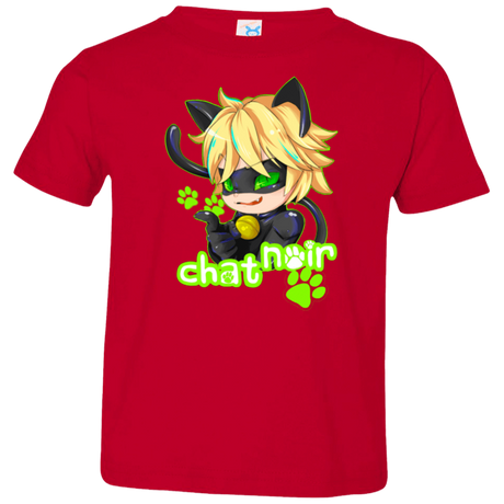 T-Shirts Red / 2T Chat Noir Toddler Premium T-Shirt