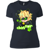 T-Shirts Indigo / X-Small Chat Noir Women's Premium T-Shirt