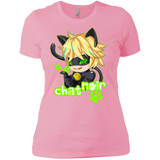 T-Shirts Light Pink / X-Small Chat Noir Women's Premium T-Shirt