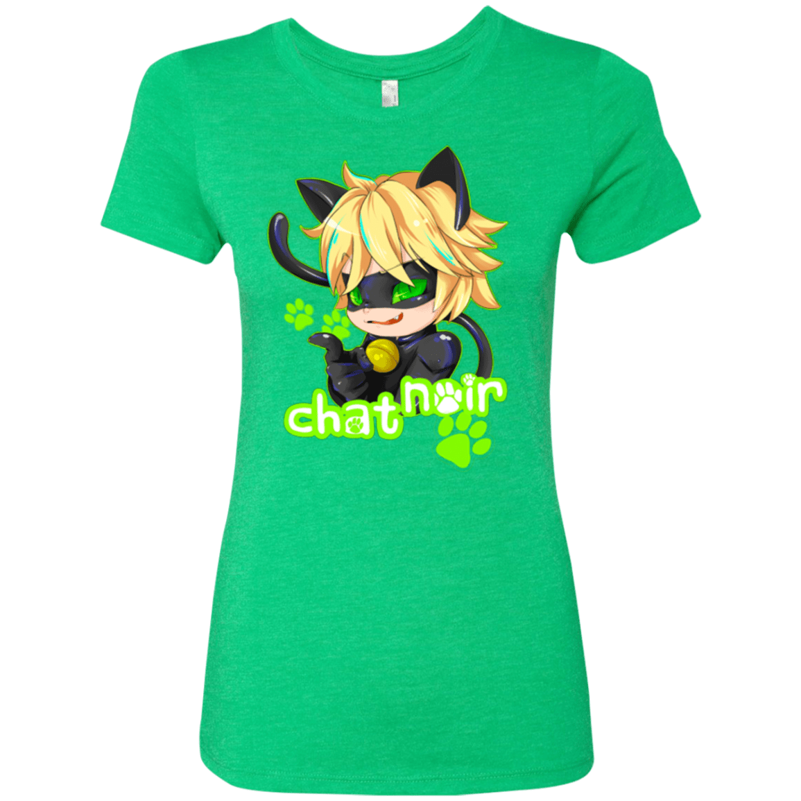 T-Shirts Envy / Small Chat Noir Women's Triblend T-Shirt