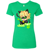 T-Shirts Envy / Small Chat Noir Women's Triblend T-Shirt