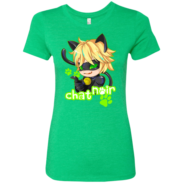 T-Shirts Envy / Small Chat Noir Women's Triblend T-Shirt