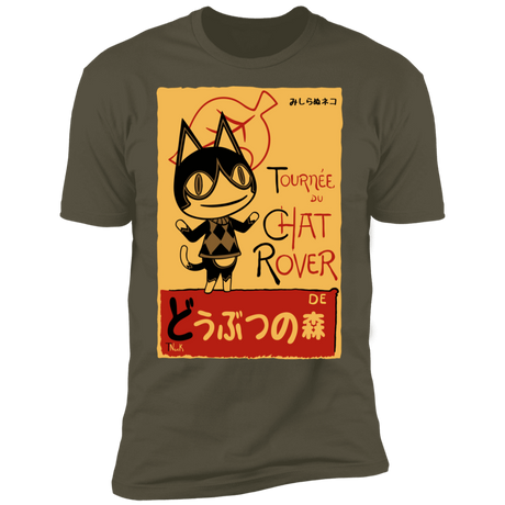 T-Shirts Military Green / S Chat Rover Men's Premium T-Shirt