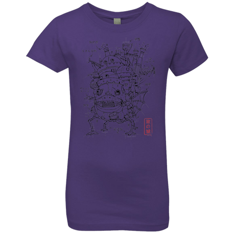 T-Shirts Purple Rush / YXS Chateau Girls Premium T-Shirt
