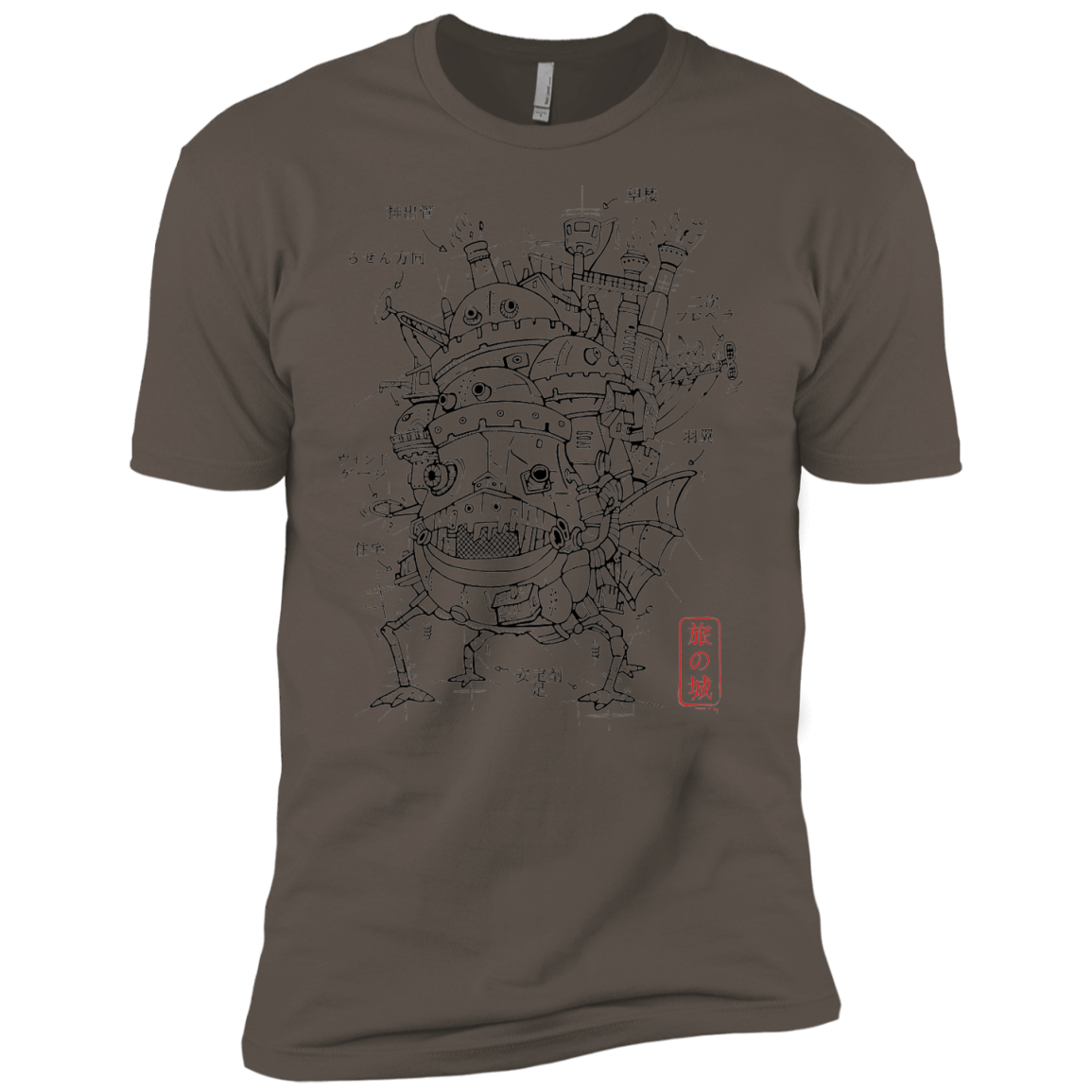 T-Shirts Warm Grey / X-Small Chateau Men's Premium T-Shirt