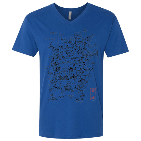 T-Shirts Royal / X-Small Chateau Men's Premium V-Neck