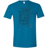 T-Shirts Antique Sapphire / S Chateau Men's Semi-Fitted Softstyle