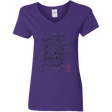 T-Shirts Purple / S Chateau Women's V-Neck T-Shirt