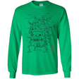 T-Shirts Irish Green / YS Chateau Youth Long Sleeve T-Shirt
