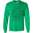 T-Shirts Irish Green / YS Chateau Youth Long Sleeve T-Shirt