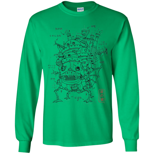 T-Shirts Irish Green / YS Chateau Youth Long Sleeve T-Shirt