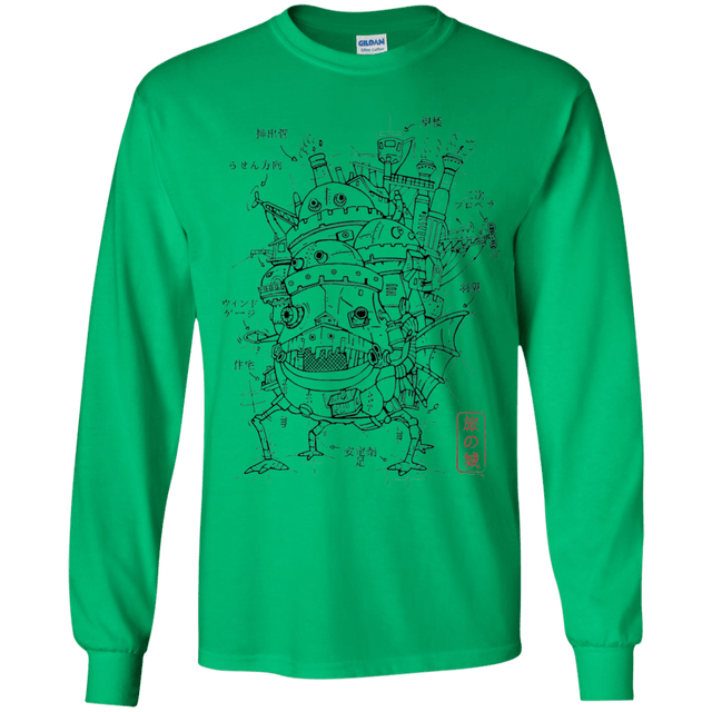 T-Shirts Irish Green / YS Chateau Youth Long Sleeve T-Shirt