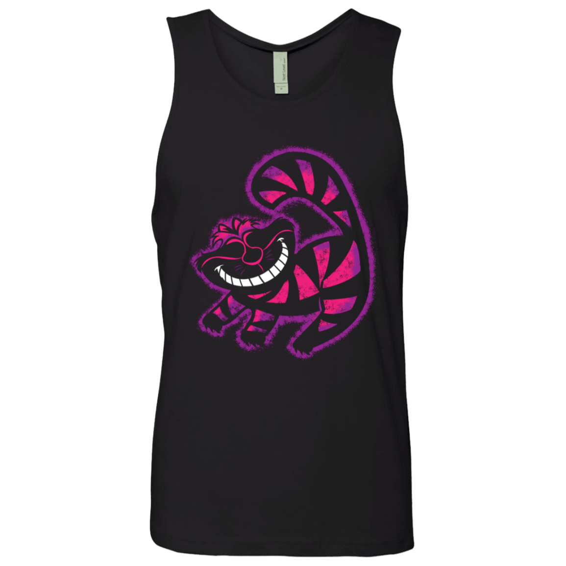 T-Shirts Black / S Chechire King Men's Premium Tank Top