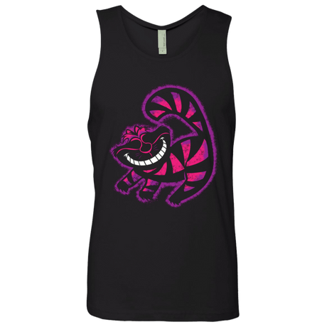 T-Shirts Black / S Chechire King Men's Premium Tank Top