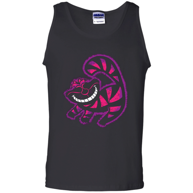 T-Shirts Black / S Chechire King Men's Tank Top