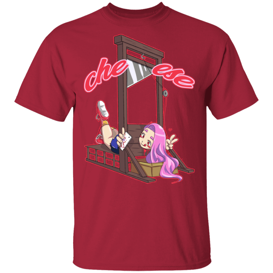 T-Shirts Cardinal / S Cheese T-Shirt