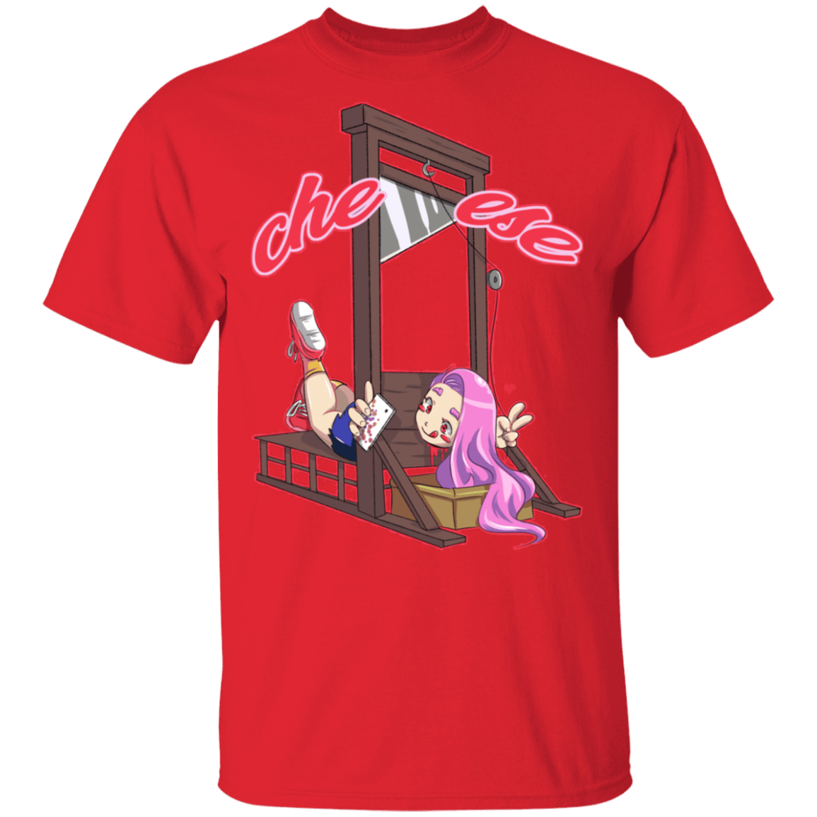 T-Shirts Red / S Cheese T-Shirt
