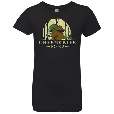 T-Shirts Black / YXS Chef's Knife Girls Premium T-Shirt