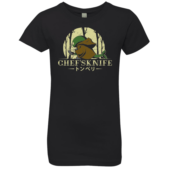 T-Shirts Black / YXS Chef's Knife Girls Premium T-Shirt