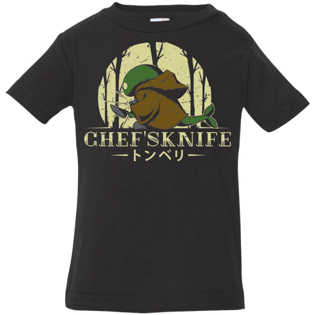 T-Shirts Black / 6 Months Chef's Knife Infant Premium T-Shirt