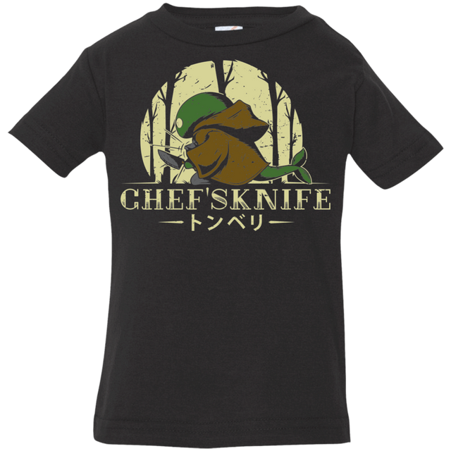 T-Shirts Black / 6 Months Chef's Knife Infant Premium T-Shirt