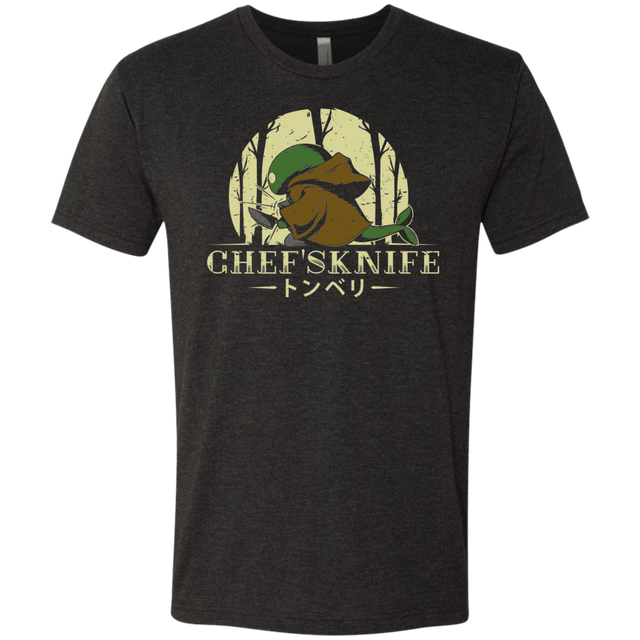 T-Shirts Vintage Black / Small Chef's Knife Men's Triblend T-Shirt