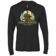 T-Shirts Vintage Black / X-Small Chef's Knife Triblend Long Sleeve Hoodie Tee
