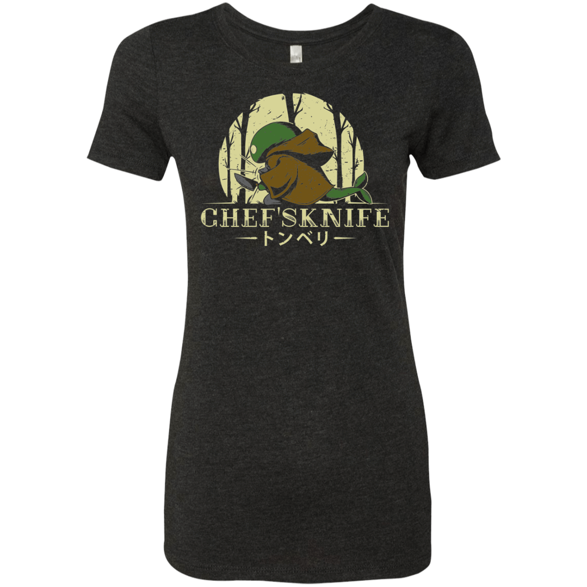 T-Shirts Vintage Black / Small Chef's Knife Women's Triblend T-Shirt
