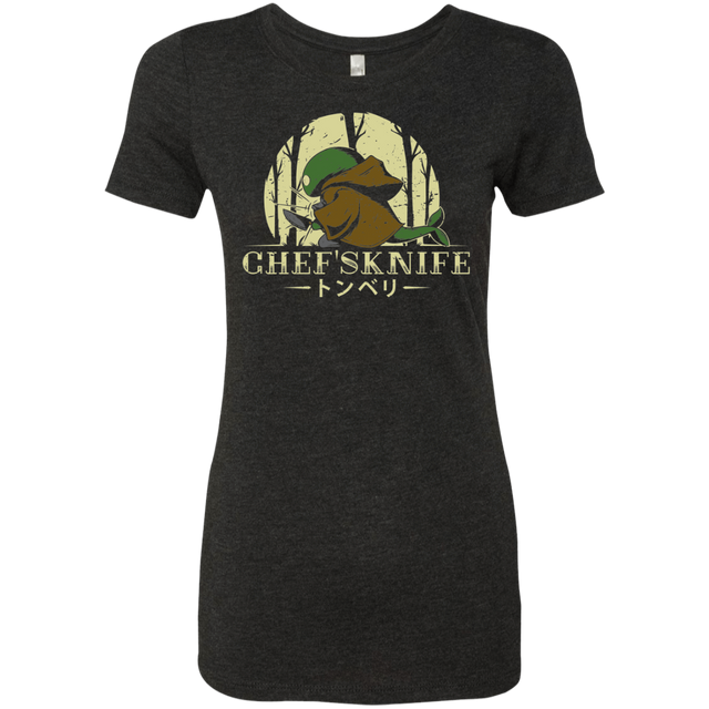 T-Shirts Vintage Black / Small Chef's Knife Women's Triblend T-Shirt