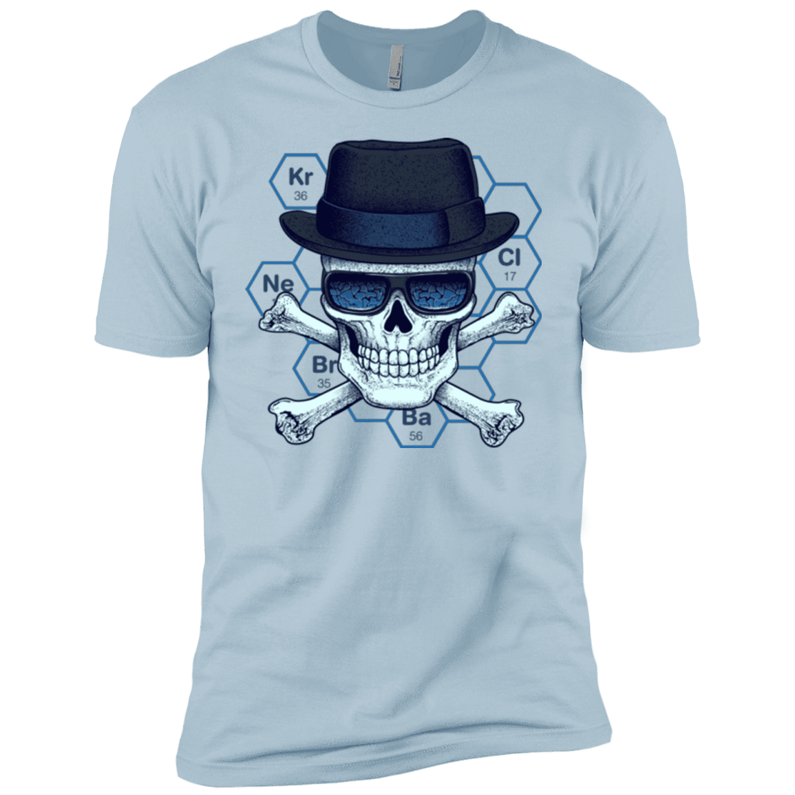 T-Shirts Light Blue / YXS Chemical head Boys Premium T-Shirt