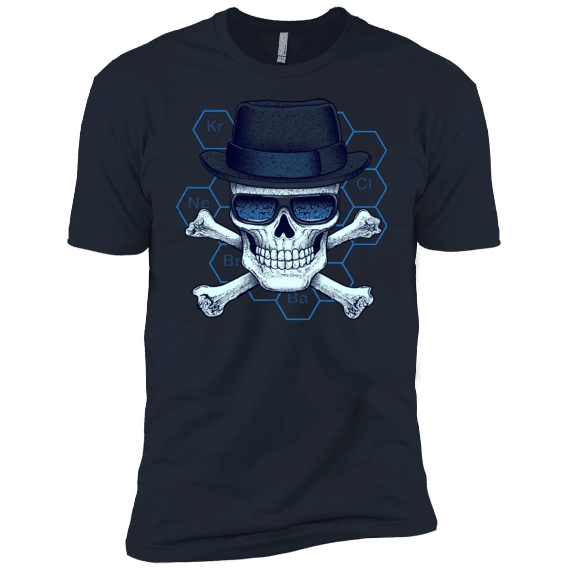 T-Shirts Midnight Navy / YXS Chemical head Boys Premium T-Shirt