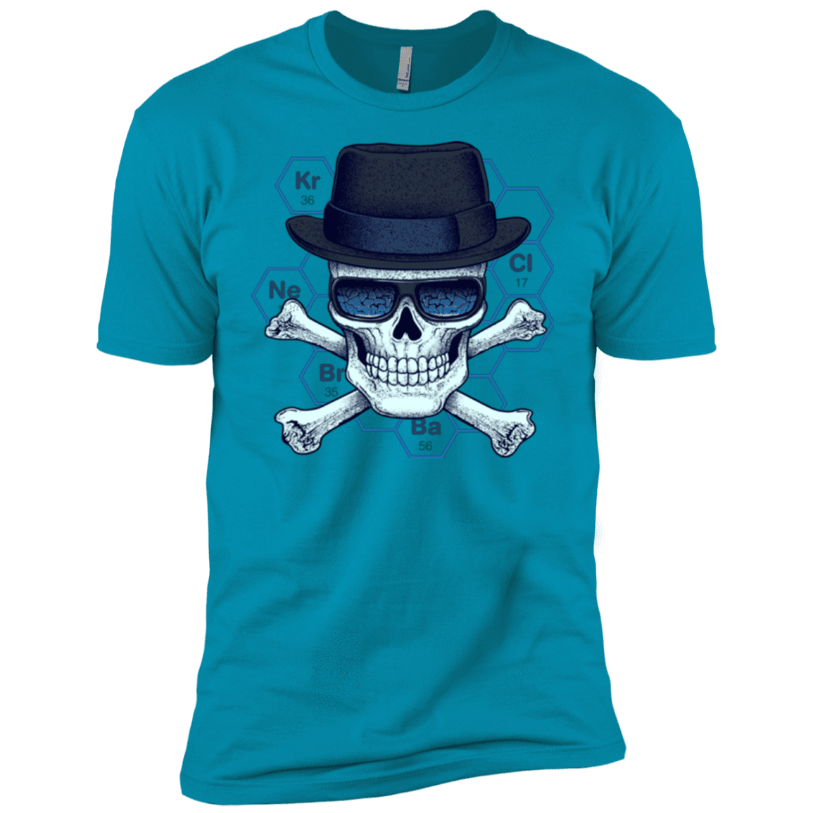 T-Shirts Turquoise / YXS Chemical head Boys Premium T-Shirt