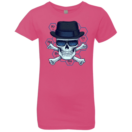 T-Shirts Hot Pink / YXS Chemical head Girls Premium T-Shirt