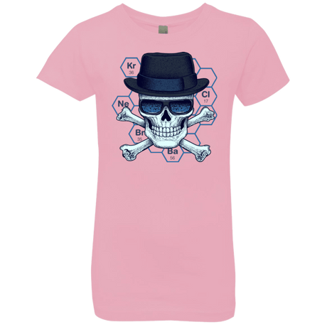 T-Shirts Light Pink / YXS Chemical head Girls Premium T-Shirt