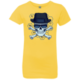 T-Shirts Vibrant Yellow / YXS Chemical head Girls Premium T-Shirt