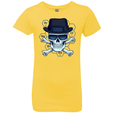 T-Shirts Vibrant Yellow / YXS Chemical head Girls Premium T-Shirt