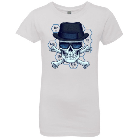 T-Shirts White / YXS Chemical head Girls Premium T-Shirt