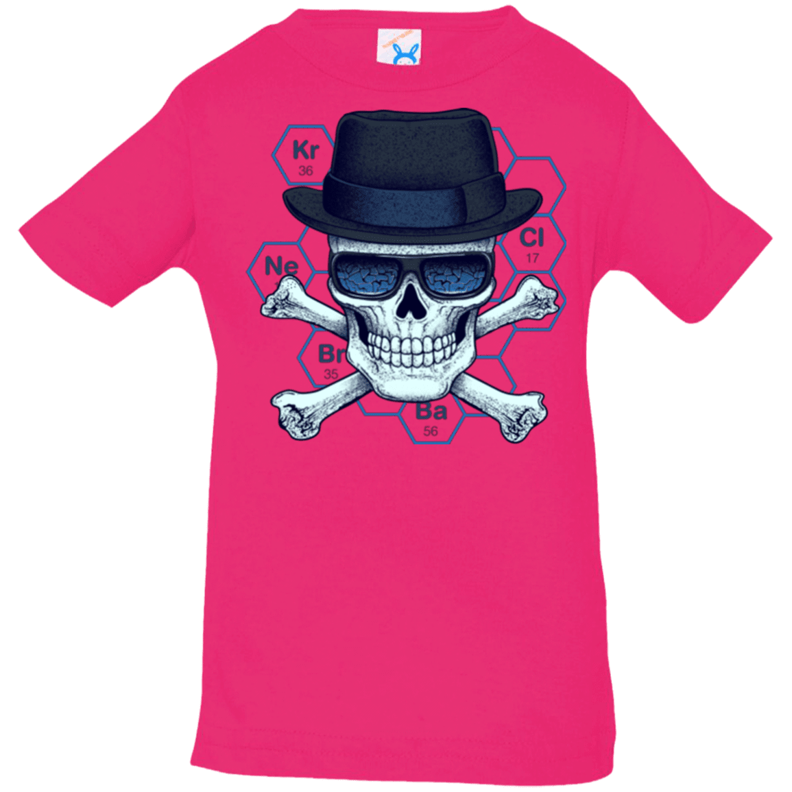 T-Shirts Hot Pink / 6 Months Chemical head Infant PremiumT-Shirt