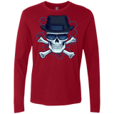 T-Shirts Cardinal / Small Chemical head Men's Premium Long Sleeve